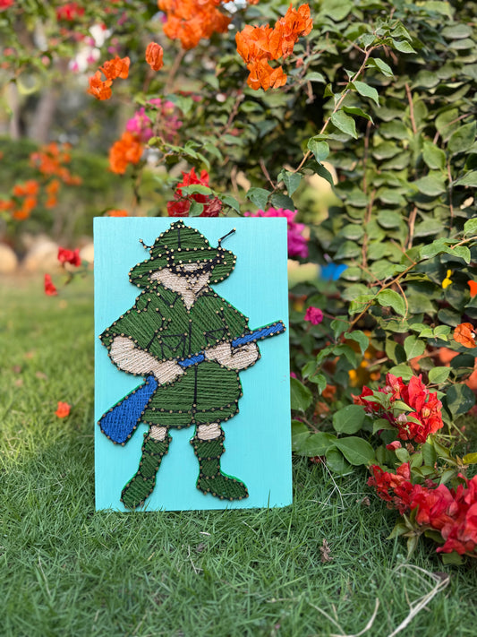 Shikari Shambu String Art