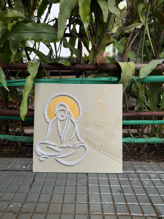 Sai Baba String Art