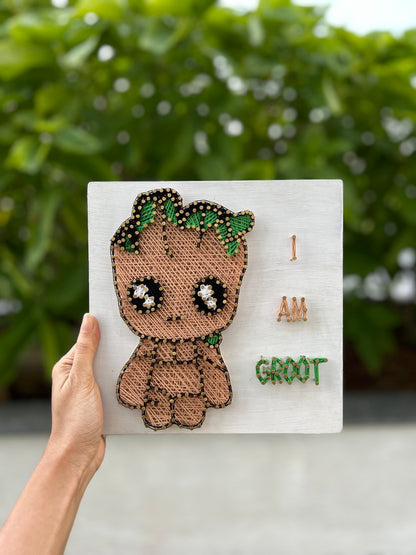I Am Groot String Art