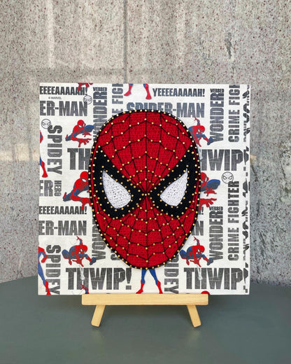 Spiderman Big String Art