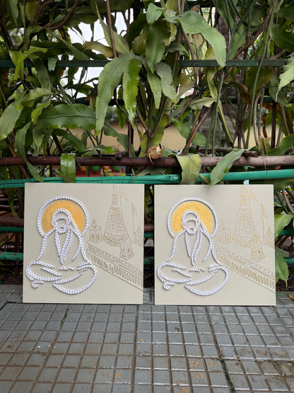 Sai Baba String Art