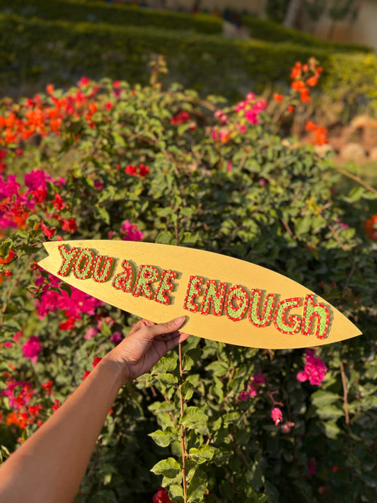 You Are Enough String Art