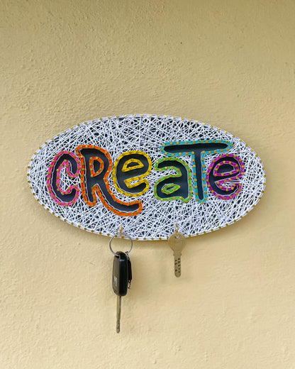 Create Key Holder String Art