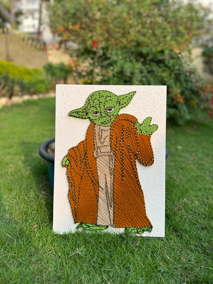 Master Yoda String Art