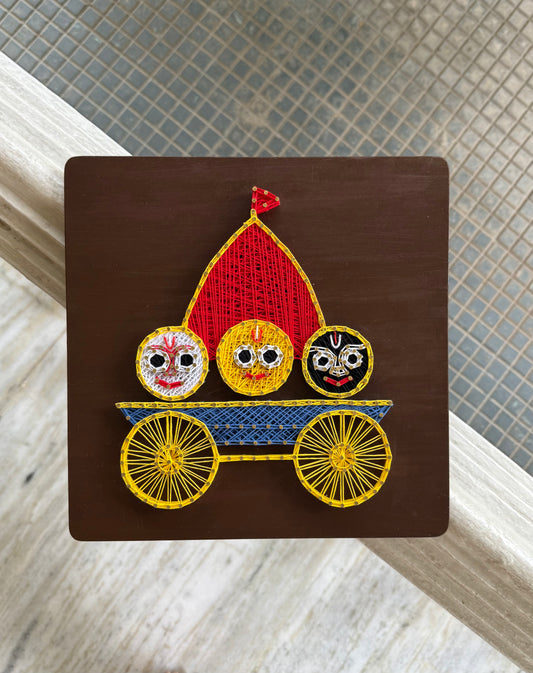 Puri Ratha Yatra String Art