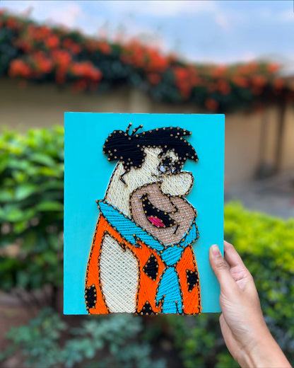 The Flintstones String Art