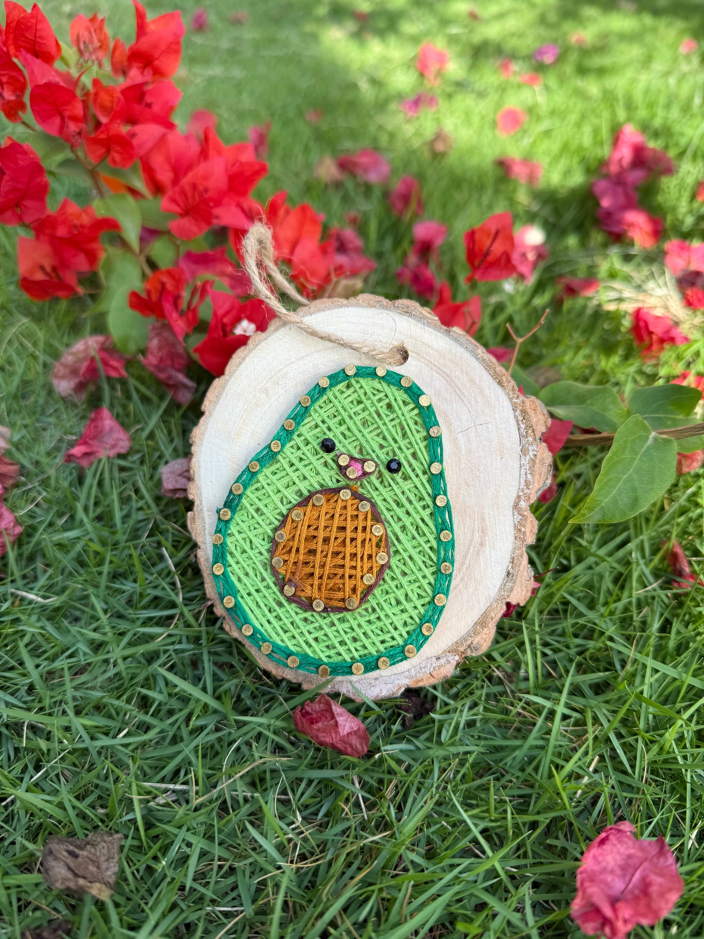 Avocado String Art