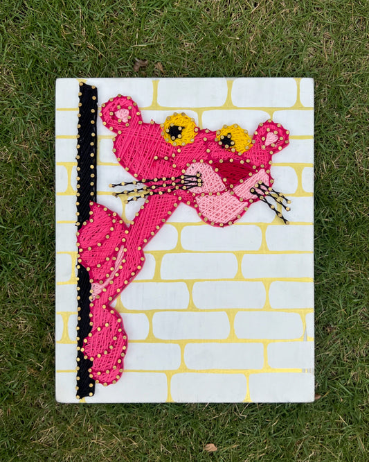 Pink Panther String Art