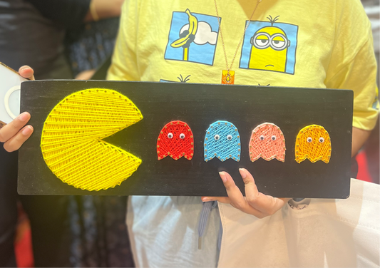 Pacman String Art