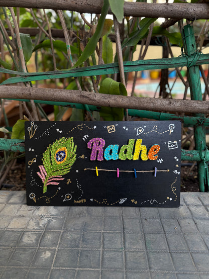 Customized Name with Symbol and Photos String Art