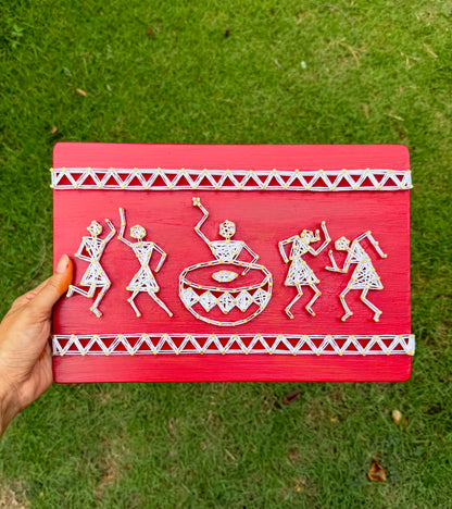 Warli Tribal String Art