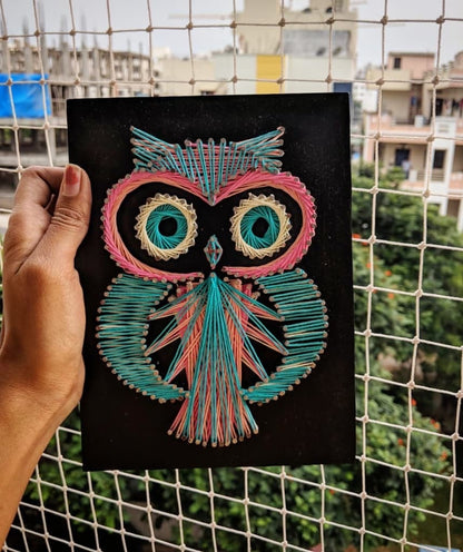 Owl String Art