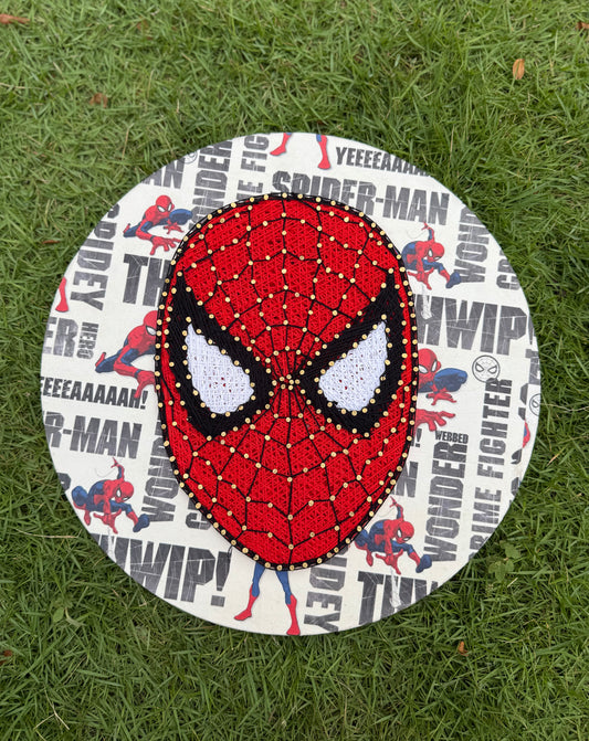 Spiderman Big String Art